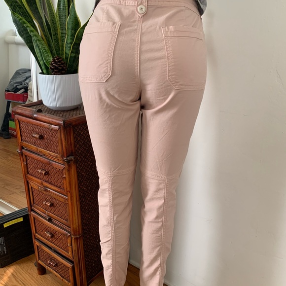 Anthropologie cargo pants light pink - Picture 5 of 6